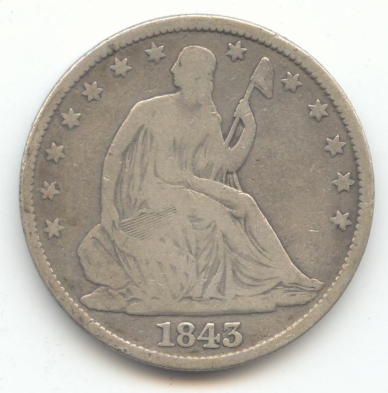 1834 Capped Bust Half Dollar, Highly Lustrous AU-Unc